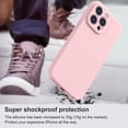 thumbnail image 4 of Compatible with MagSafe iPhone 14 Pro  Case, [9H Screen Protector] [Camera Protective] [Soft Microfiber Lining] Liquid Silicone Shockproof Case for iPhone 14 Pro - Pink Sand, 4 of 15