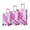 Pink, variant on 20"/24"/28" 3 pcs/set in PC Spinner Wheel Luggage, Carry on Suitcase, With Printed pattern and Combination Lock (Pink)
