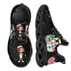 thumbnail image 1 of Zapatos de enfermera para mujer, blancos, con dibujos animados, cómodos, transpirables, con plataforma, de malla tejida, 1 of 6