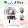 thumbnail image 3 of ZCSKFIN PVC Christmas Garden Stake Ornament with Holiday Motifs, Quick-Insert Yard Decoration for Courtyard and Lawn, Weather-Resistant Festive Display for Outdoor Seasonal Decor​​, 3 of 6