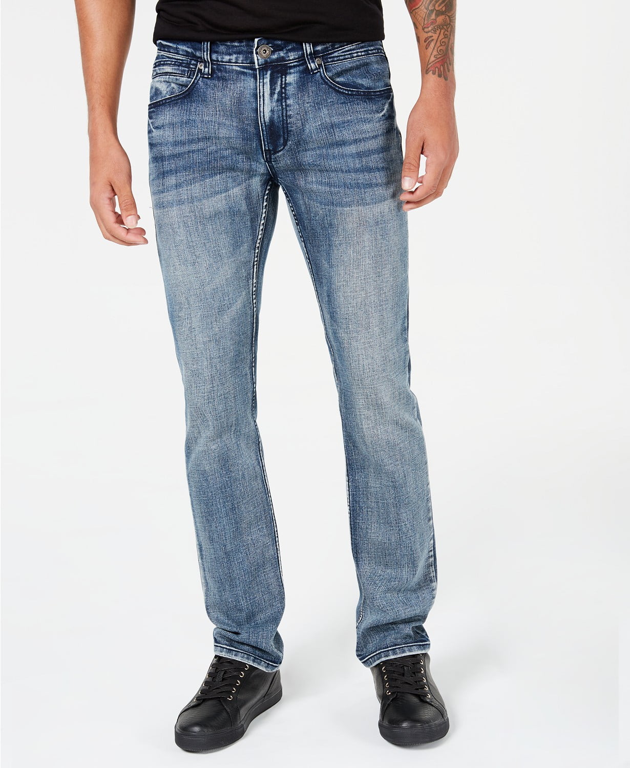 Stretch Slim Straight Jeans 