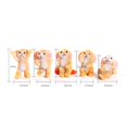 thumbnail image 2 of Figuritas De Jardín De Conejos, Adornos De Animales De Resina, Estatua De Decoración, Hadas De Jardín De Dibujos Animados, Decoración Al Aire Libre, Manualidades Para El Hogar 5 Unidades/Juego Yuarrent HA037153-00, 2 of 6