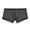Black, variant on Men Boxer Underwear Transparent Mesh Perspective Shorts Panties Low-rise Moisture-wicking Boxer Shorts