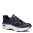 thumbnail image 2 of Zapatos Skechers Max Cushioning Arch Fit para hombre, color azul marino/naranja, 10 unidades de ancho, 2 of 8