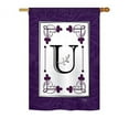 thumbnail image 6 of Breeze Decor 80009 Classic I Monogram 2-Sided Impression Garden Flag - 13 x 18.5 in., 6 of 7