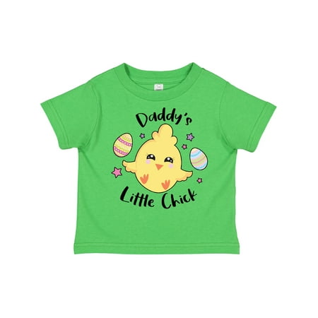 

Inktastic Happy Easter Daddy s Little Chick Gift Toddler Toddler Girl T-Shirt