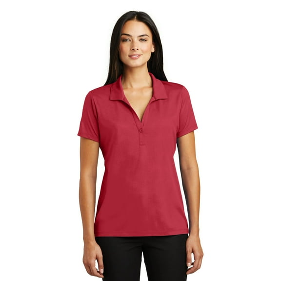 Sport-Tek Ladies Embossed PosiCharge Tough Polo . LST630
