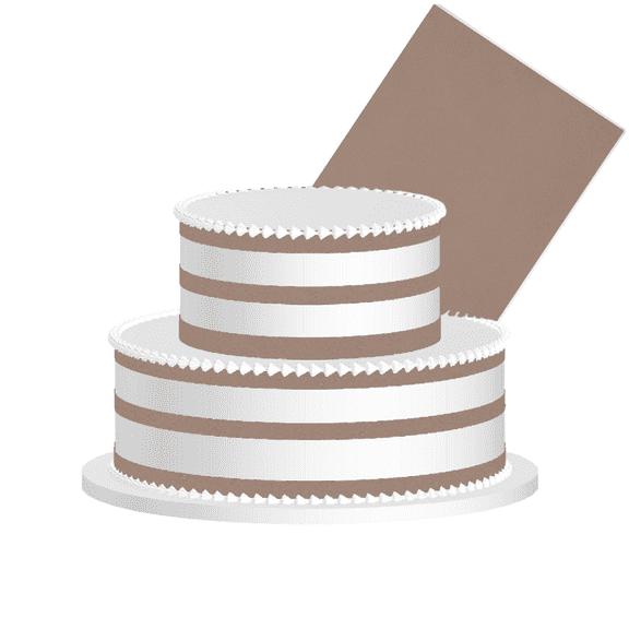 Dusty Mocha Edible Frosting Sheet Premium Icing Sheet for Cakes, Cupcakes, Cookies & Dessert Decorating