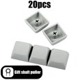 thumbnail image 1 of 20PCS Profile PBT Keycaps Mechanical Keyboard Mixded Color Blank Keycaps Custom Gamer Mx Switch No Engraved Key Cap, 1 of 11