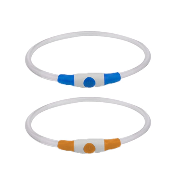 Collar de perro LED, collar de perro iluminado, luz de perro recargable para caminar de noche MFZFUKR CPB-US-YY14-10