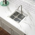 thumbnail image 2 of Mocoloo Silicone Sink Mat Kitchen Sink Protectors for Kitchen Sink, 14"x 11" Sink Mat Grid Non-Slip Folding Sink for Bottom of Farmhouse Stainless Steel Porcelain Sink Pad, Flower Cutout Pattern, 2 of 9