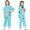 Light Green, variant on IDOPIP Kids Doctor Costume Boys Girls Doctors Scrubs Kit Toddler Nurse Doctor Dress Up Outfits