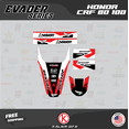 thumbnail image 4 of Kalair GFX Graphics Kit for Honda CRF80 (2004-2010) Evader Series, 4 of 5