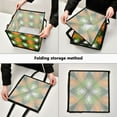 thumbnail image 4 of Home Organizer Foldable Fabric Storage Bin With Handle Traditional Color Matching, 4 of 7