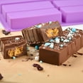 thumbnail image 5 of CAKETIME 2 Pack Granola Bar Mold - 8 Cavity Deep Silicone Molds for Rectangle Knafeh Pistachio, Cereal, Energy and Nutrition Bars, 5 of 6
