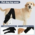 thumbnail image 4 of Dog Knee Brace, Dog Leg Protection Brace Dog ACL Brace for Front Torn and Back Hind Rear Legs ACL Tear, Dog Hip Knee Leg Brace, 4 of 15