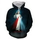 thumbnail image 4 of Sudadera con capucha con estampado 3D de Jesús y fe cristiana, sudadera con gráficos modernos y modernos para hombre, ropa de calle informal, abrigos de ocio, 4 of 5