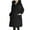 Black, variant on Women's Casual Long Apron Jacket Oil Lightweight Kitchen Cover Up For Home Cooking And Work Womens Wearable Everyday Women's Bomber Jacket Casual Coat