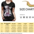 thumbnail image 4 of Strike Anime The Blood Shirt Women's Fashion Personalised Versatile Tshirt Crew Neck Short Sleeve Tops Black XX-Large, 4 of 4