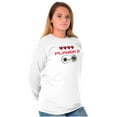 thumbnail image 4 of Gaming Set Couples Siblings BFF Gamer Women Plus Size Long Sleeve Graphic Tee Brisco Brands 3X, 4 of 6