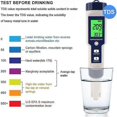 thumbnail image 2 of Pool Salt Tester, Digital Salinity Meter, High Accuracy 5 In 1 Salinity Tester For Salt Water,ip67 N3 Wnv, 2 of 5