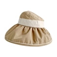 thumbnail image 1 of Sombrero de pescador ajustable de 54 a 60 cm de circunferencia, para mujer, con ala ancha, para playa, vacío, 1 of 5