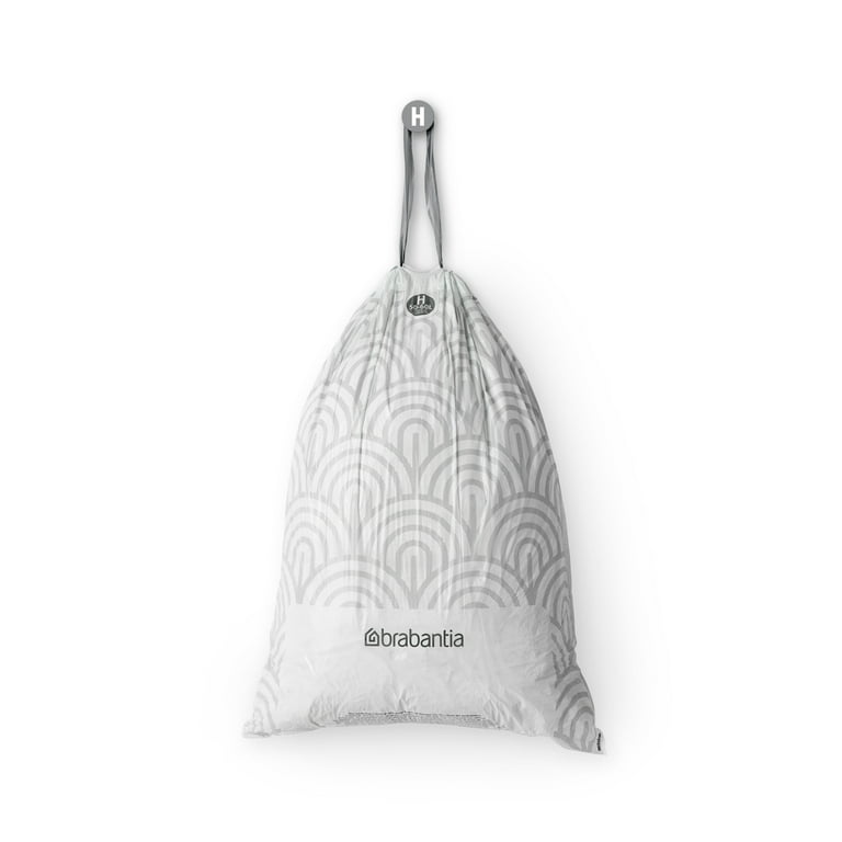 Brabantia Perfectfit Trash Bags, Code H, 13.2-16 Gallon, 50-60