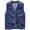 Light Blue, variant on Jean Vest for Men Sleeveless Mens Denim Jacket Solid Color V Neck Button up Vintage Casual Light Jackets for Men with Pockets (Light Blue ,L)