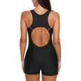 thumbnail image 2 of Yeahdor Womens One-piece Swimsuit Open Back Athletic Swimming Jumpsuit for Surfing Bathing Pool Beach, 2 of 5