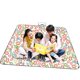 thumbnail image 1 of Greeniant Colchoneta de Picnic impermeable plegable para exteriores a cuadros rojos y blancos, almohadilla gruesa de moda, transpirable, suave, portátil, carpas chihuahua 150*150 cm Greeniant OD001135-06, 1 of 6