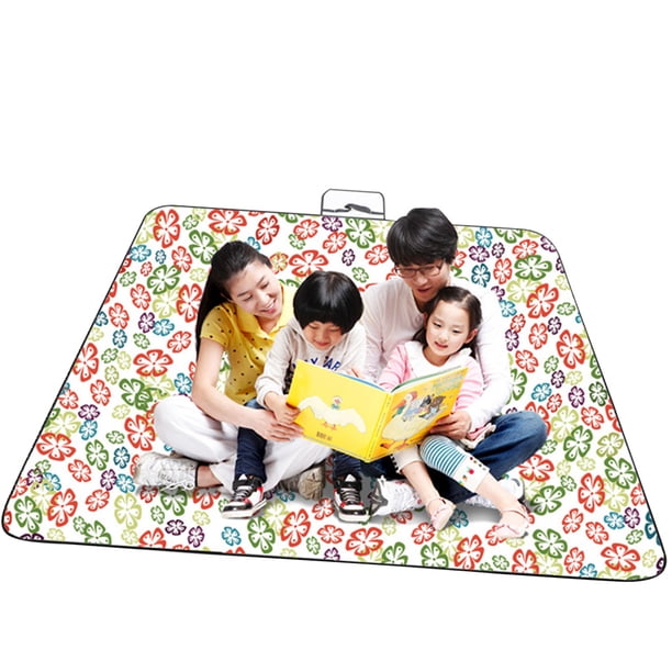 Greeniant Colchoneta de Picnic impermeable plegable para exteriores a cuadros rojos y blancos, almohadilla gruesa de moda, transpirable, suave, portátil, carpas chihuahua 150*150 cm Greeniant OD001135-06