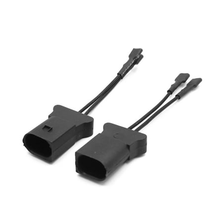 Pigtail Socket - 2Pcs Plastic Car Horn Speaker Adapter Wiring Harness Pigtail Socket for