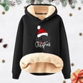 thumbnail image 1 of MHFRRA Sweat à Capuche pour Hommes Automne/hiver Imprimé de Noël Chaud S, 1 of 3