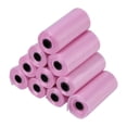 thumbnail image 2 of Plástico 10 Rollos/150 Piezas Bolsas De Desecho De Perros De Plástico 33 X 22cm Bolsa De Limpieza De Basura Duradera Rosa, 2 of 7