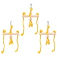 thumbnail image 2 of Columpio Para Periquitos, Juguete Para Pájaros Resistente A Mordeduras Juguete Para Periquitos No Tóxico 3 Piezas Para Cacatúas Para Loros Para Guacamayos ANGGREK Otros, 2 of 8