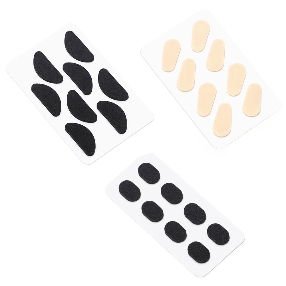 Hemoton 40 Pairs of Eyeglass Nose Pad Nasal Stick Antislipping Nose