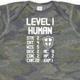 thumbnail image 4 of Inktastic Level 1 Human Boys or Girls Baby Bodysuit, 4 of 5