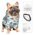 thumbnail image 3 of Balery Bears and Tropical Leaves Sudadera con Capucha para Perros Pequeños – Ropa para Mascotas, Disfraz para Perros y Gatos, Ideal para Fiestas y Cosplay-Small, 3 of 7