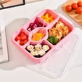 thumbnail image 5 of Tyidzon Bento Box, 6 Compartment Lunch Box with Lid, Leak-Proof Lunch Container, Bento Box for Dining Out, Work, Picnic, 5 of 6