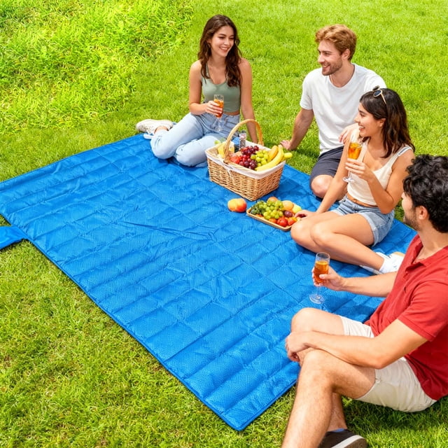 Light Folding Pocket Mat 27 Inches X 43 Inches Picnic Blanket 3 Inches Outer Packaging Beach Mat Picnic Beach Mat