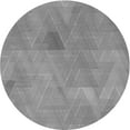 thumbnail image 1 of Ahgly Tapis d'Intérieur Lavable en Machine Carré Gris Foncé, 3 Pieds Carré, 1 of 7