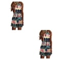 thumbnail image 1 of Vestido casual estampado sin mangas Minnieouse para mujer, 1 of 6