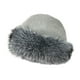 thumbnail image 5 of Sombrero tipo pescador cómodo y suave para mujer, ideal para viajes, escalada, camping y pesca en la calle. gris, 5 of 9