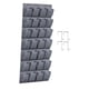 thumbnail image 2 of Organizador para colgar en la puerta, organizador para guardar joyas y zapatos, ideal para armario. Borde gris, 2 of 9
