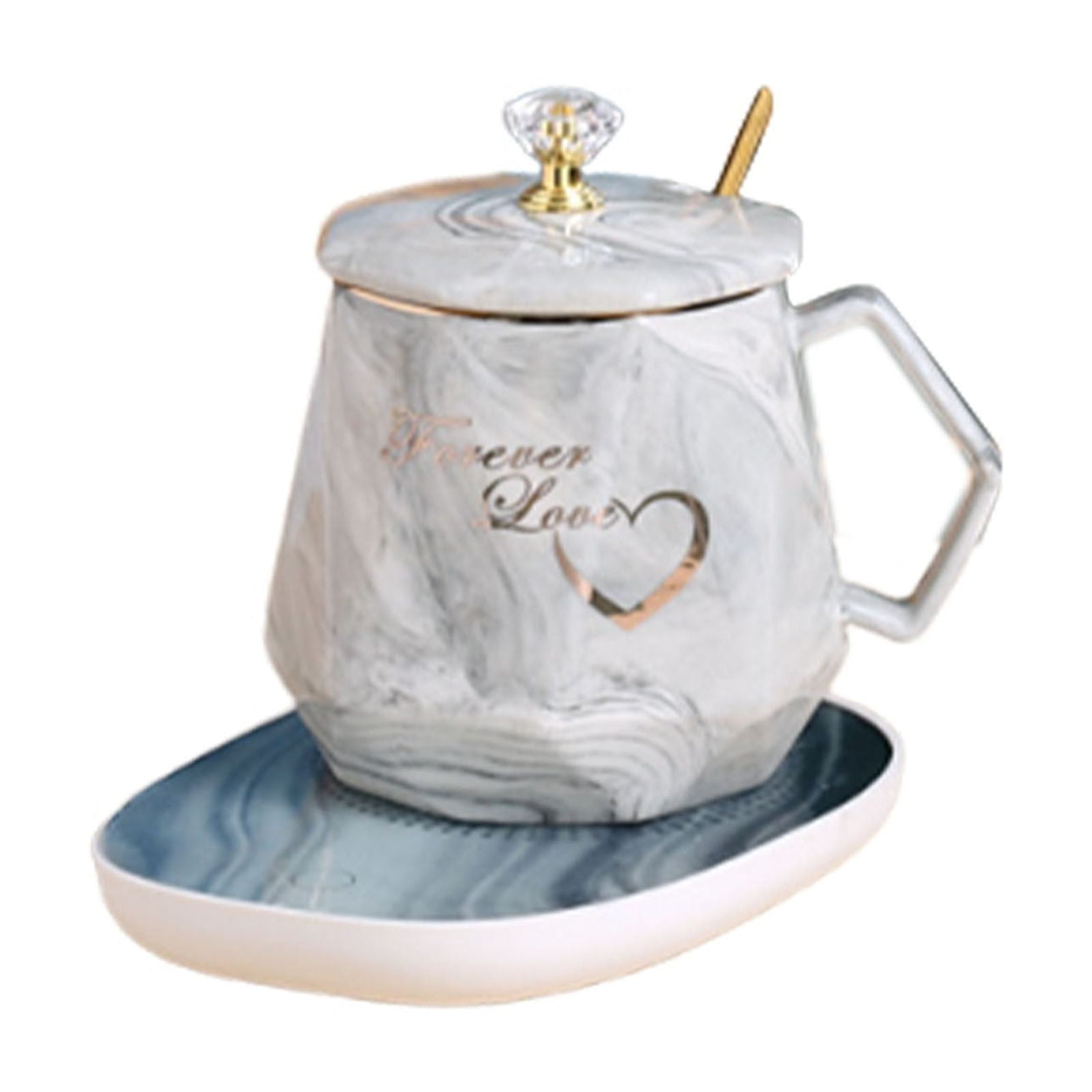 Clearance Sale Ceramic Mug 55 Degree Constant Temperature Cup Heated Warm Cup Opening Business Event Small Gift