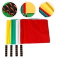 thumbnail image 2 of 4pcs Referee Flag Volleyball Linesman Flags Referee Hand Flags Volleyball Referee Flag Volleyball Line Judge Flags, 2 of 6
