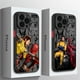 thumbnail image 2 of Funda de teléfono mate transparente de Marvel Deadpool y Lobezno para Apple iPhone 16, 15, 14, 13, 12, 11 pro Max, 13, 12 Mini, XS, XR, X, 7, 8 plus, 2 of 5