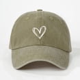 thumbnail image 2 of Cap for Women Stylish Embroidered Baseball Cap for Women Casual Daily Wear Adjustable Dad Hat Fashion Accessory, 2 of 3
