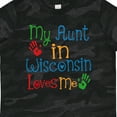 thumbnail image 4 of Inktastic My Aunt in Wisconsin Loves Me Boys or Girls Toddler T-Shirt, 4 of 5