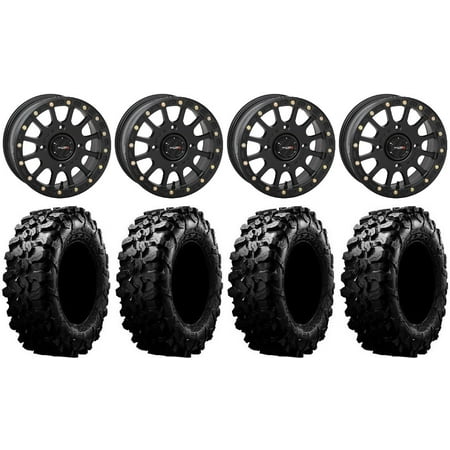System 3 SB-5 Black 15 Wheels 31 Carnivore Tires Kawasaki Mule Pro FXT System 3 SB-5 Black 15 Wheels 31 Carnivore Tires Kawasaki Mule Pro FXT